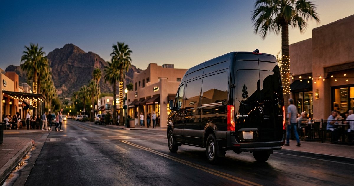 Scottsdale Party Bus Bachelor Party: Real Math vs Sprinter vs Uber