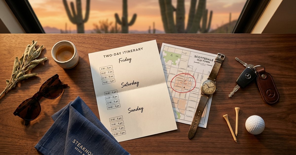 Scottsdale Bachelor Party Cost Per Person in 2026: Real Tier Breakdown