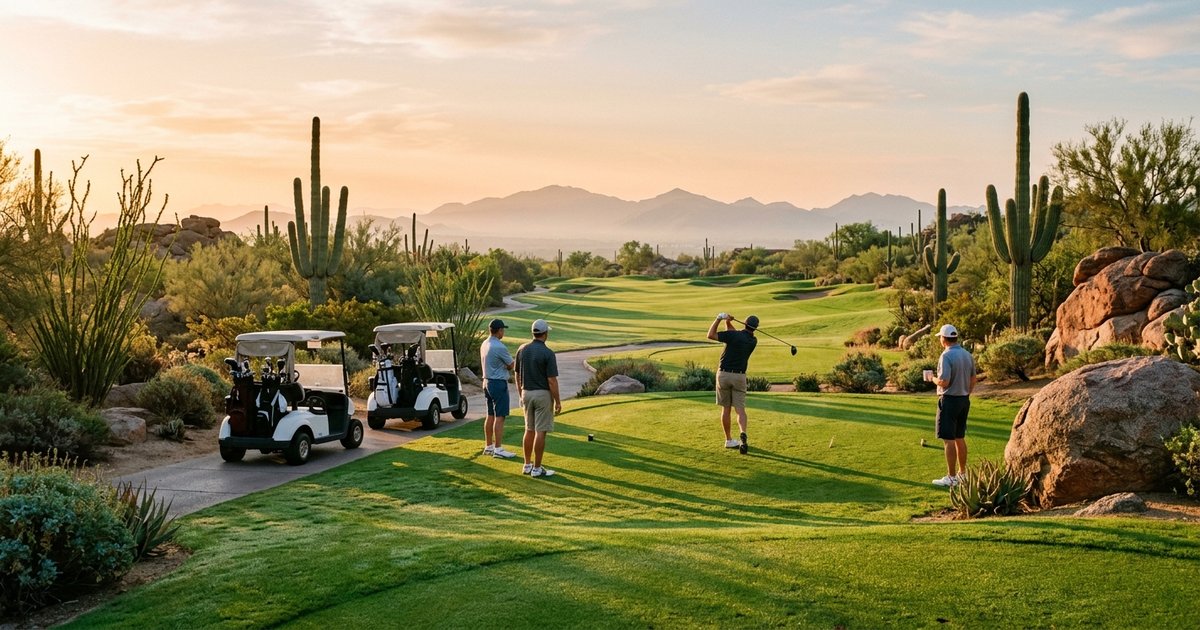 Scottsdale Bachelor Party Golf: Best Courses for Groups of 8 to 16