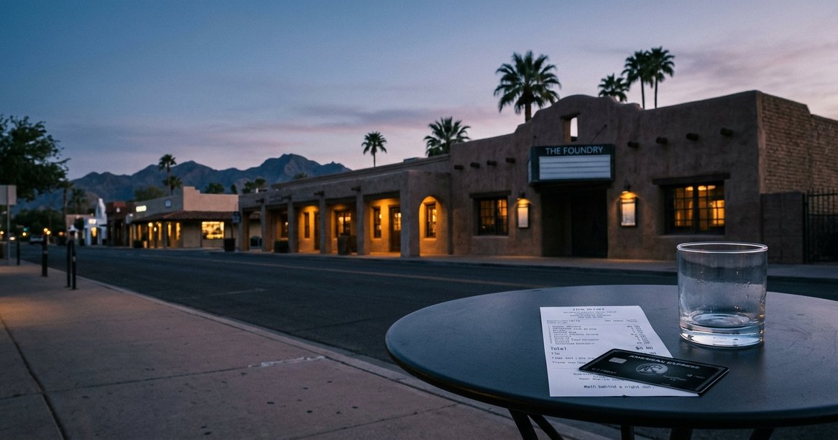 Scottsdale Bottle Service Cost in 2026: Real Math for a Group of 10
